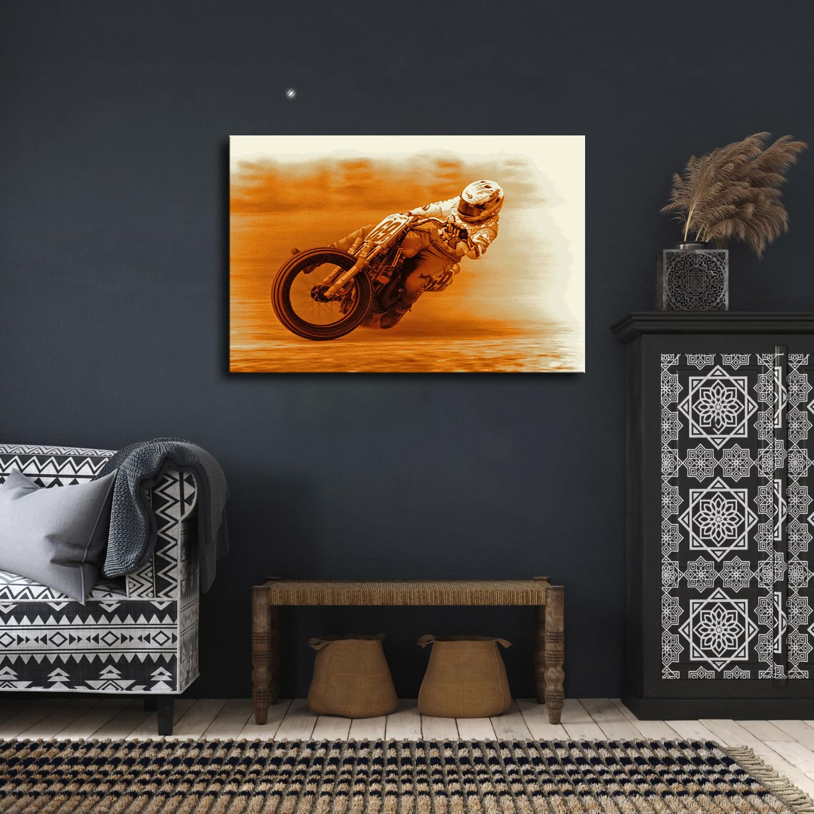 Amazon.com: Vintage Replica Racing Nicky Hayden Flat Track